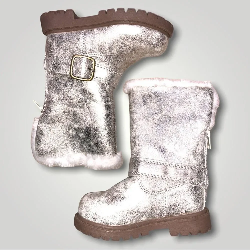 CARTER'S  June2  Faux Fur Winter Boots  Toddlers